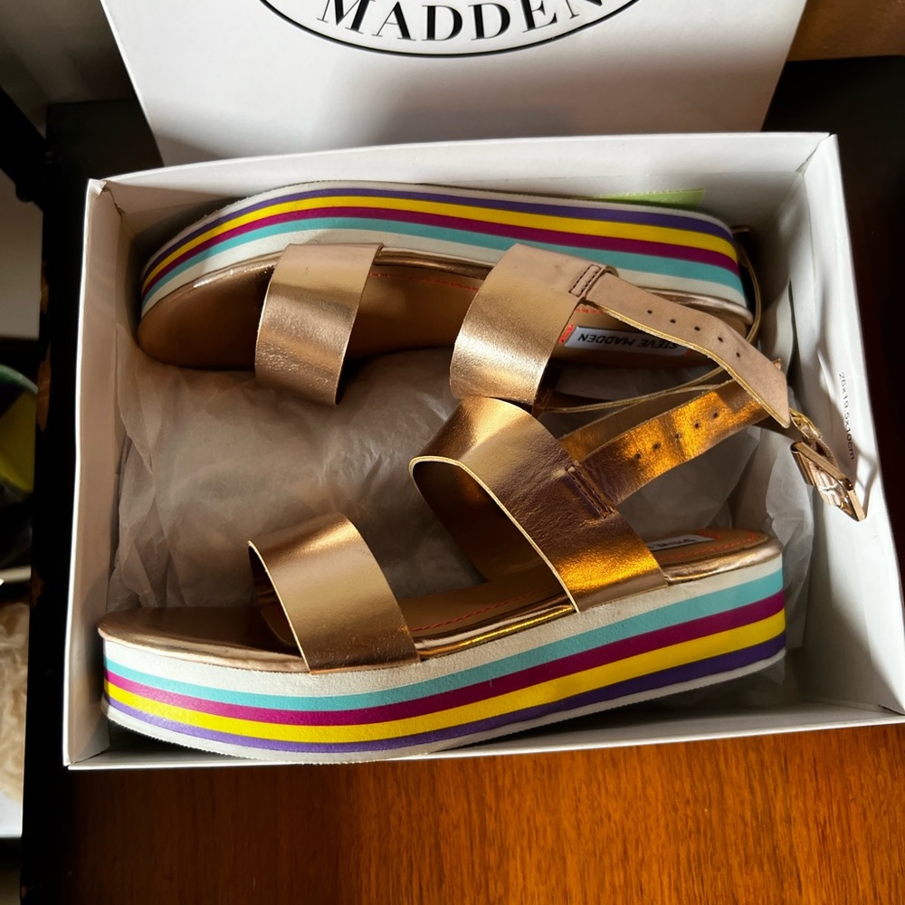Big girl platform sandals
